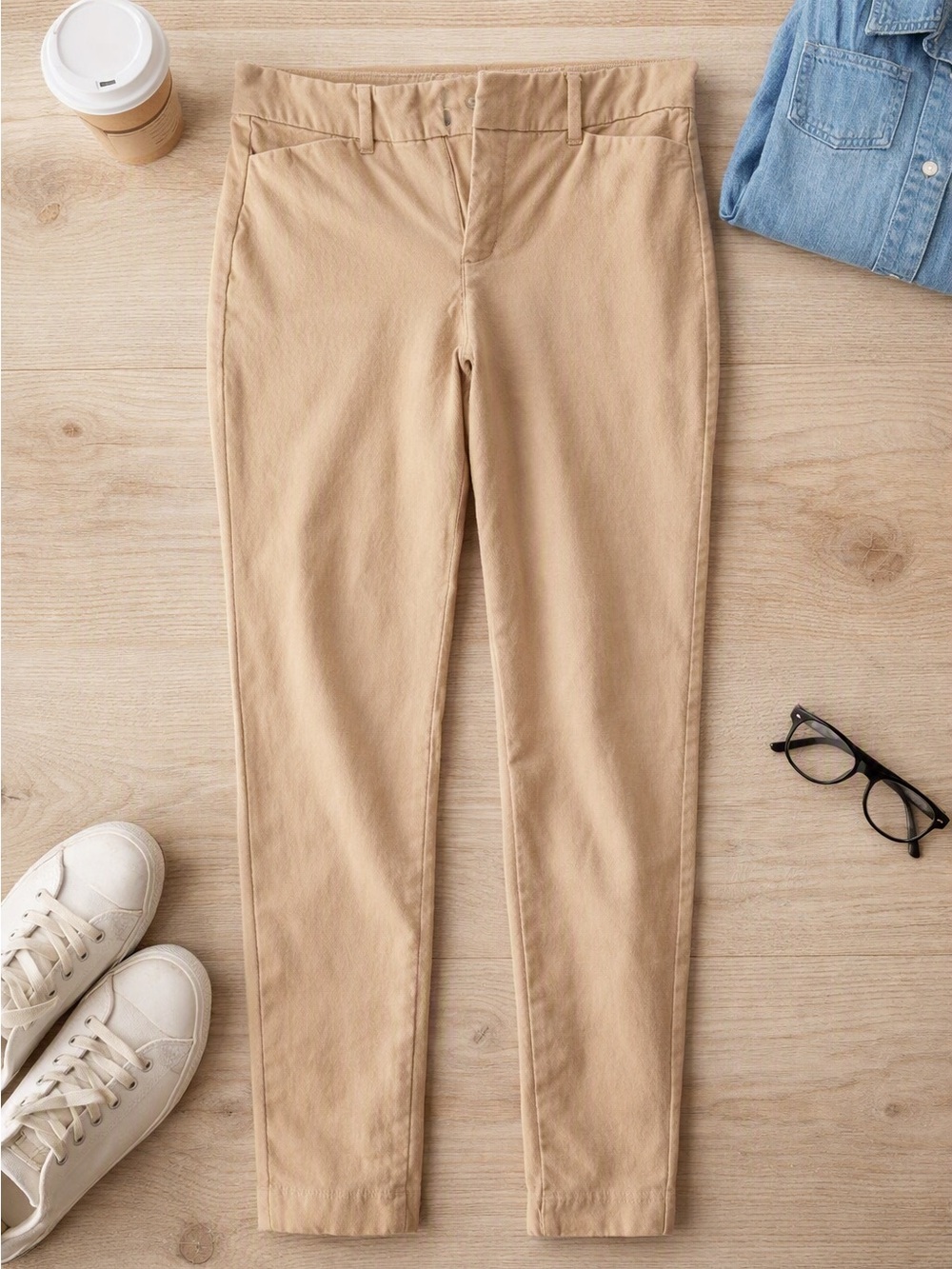 Old Navy Beige Skinny Pants
